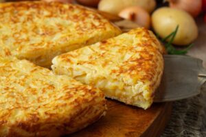 Tortilla de patatas light