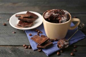 Mug cake de chocolate light