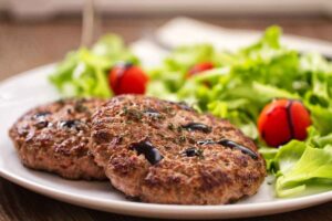 Hamburguesas caseras light