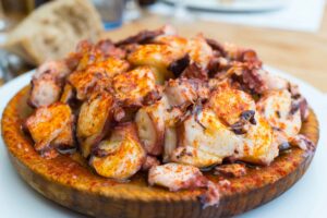 Pulpo a la gallega light