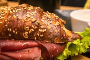 Prefiero un desayuno salado con un bocadillo