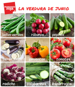 Las verduras de junio