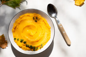 Crema de calabaza y patatas