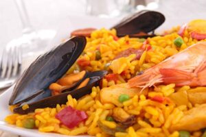 Paella de marisco light: deliciosa receta