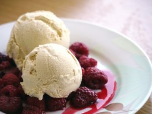 Helado de banana light