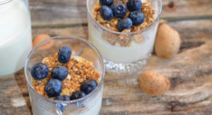 Panna cotta ligera y delicada