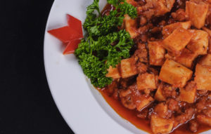 Estofado de seitán con verduras