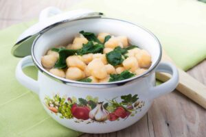 Espinacas con garbanzos
