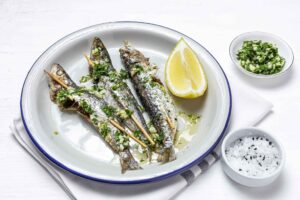 Sardinas con perejil