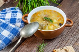 Sopa de trigo sarraceno