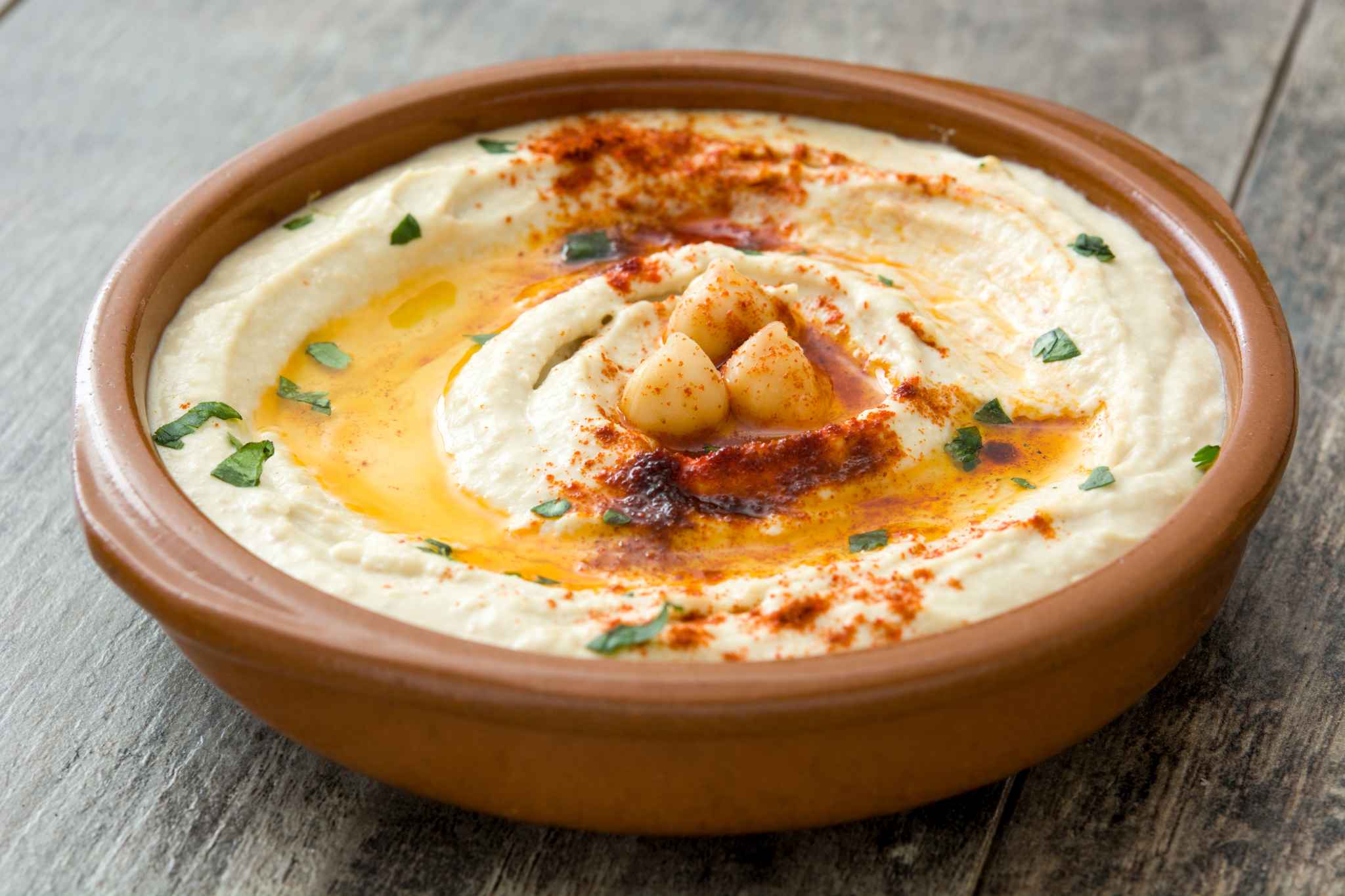 Hummus de garbanzos casero: una ligera y nutritiva receta del Medio Oriente
