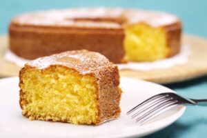 Bizcocho de limón: un postre delicioso, fragante y esponjoso