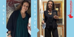 Mirta -35 kg con Manzanaroja: «¡Esta dieta me ha ayudado a lidiar con el estrés!»