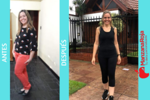 Mariela -22kg con Manzanaroja: “¡Quería estar guapa para cuando cumpliera los 40 pero lo logré antes!”