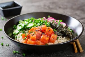 Poke bowl: la clásica receta del Poke Bowl Hawaiano