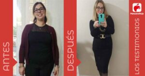 Valeria -12 kg con ManzanaRoja