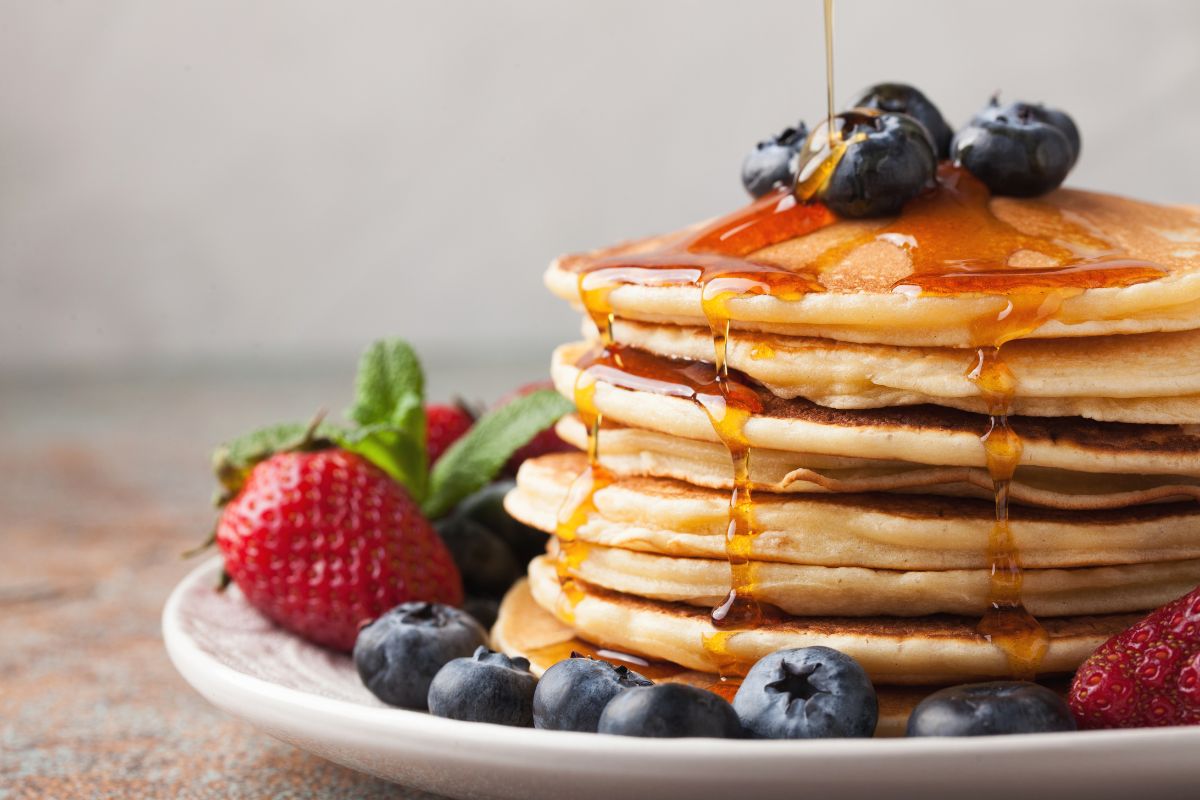 Receta de panqueques light