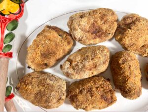 Croquetas vegetarianas de setas: receta fácil