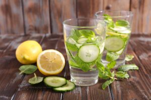 Agua detox: ideal para combatir la hinchazón