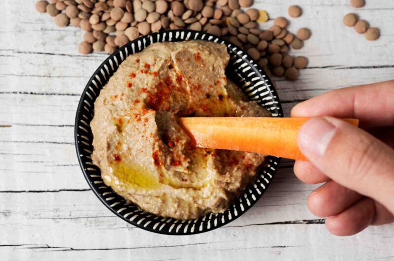 Hummus de lentejas: receta sencilla, sabrosa y rápida