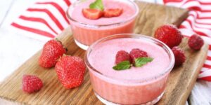 Mousse de fresa: postre fresco y delicioso