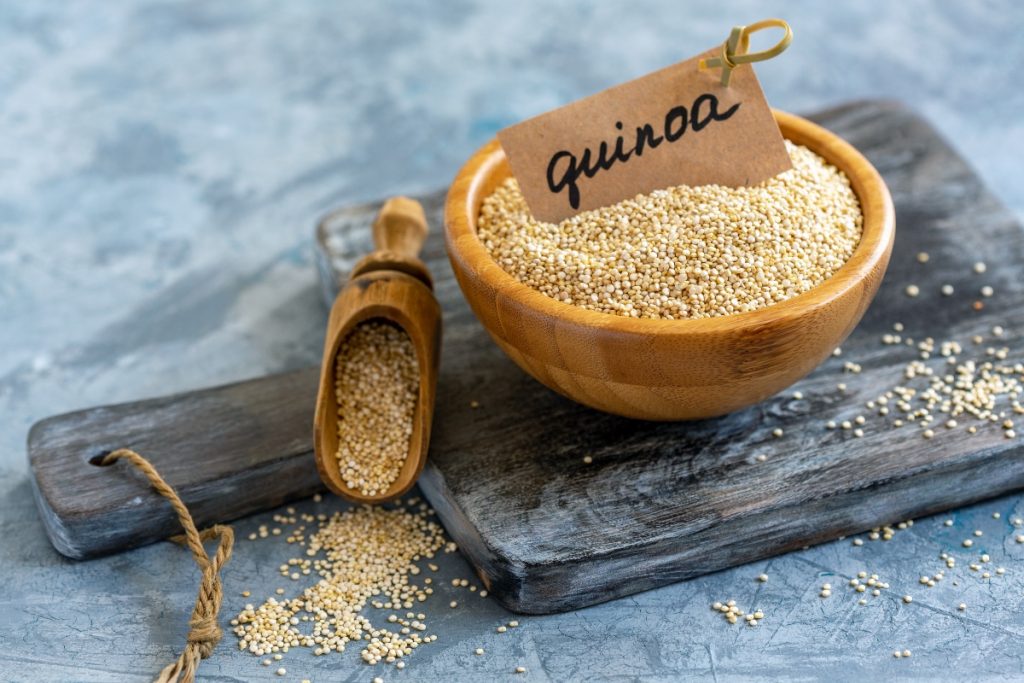 Granos de quinoa