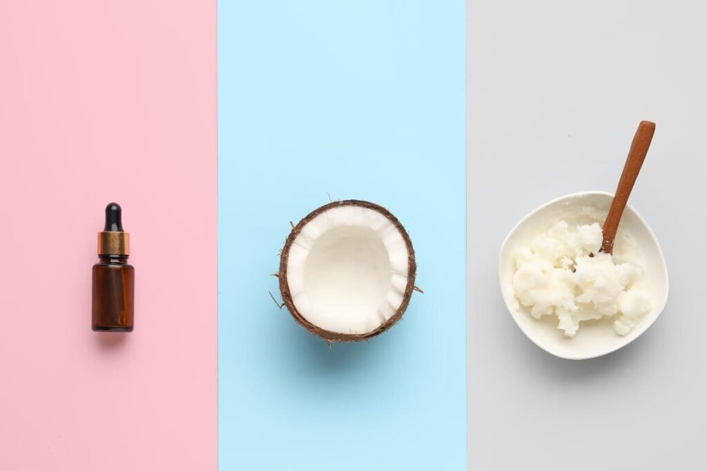 Proceso de transformación del coco al aceite
