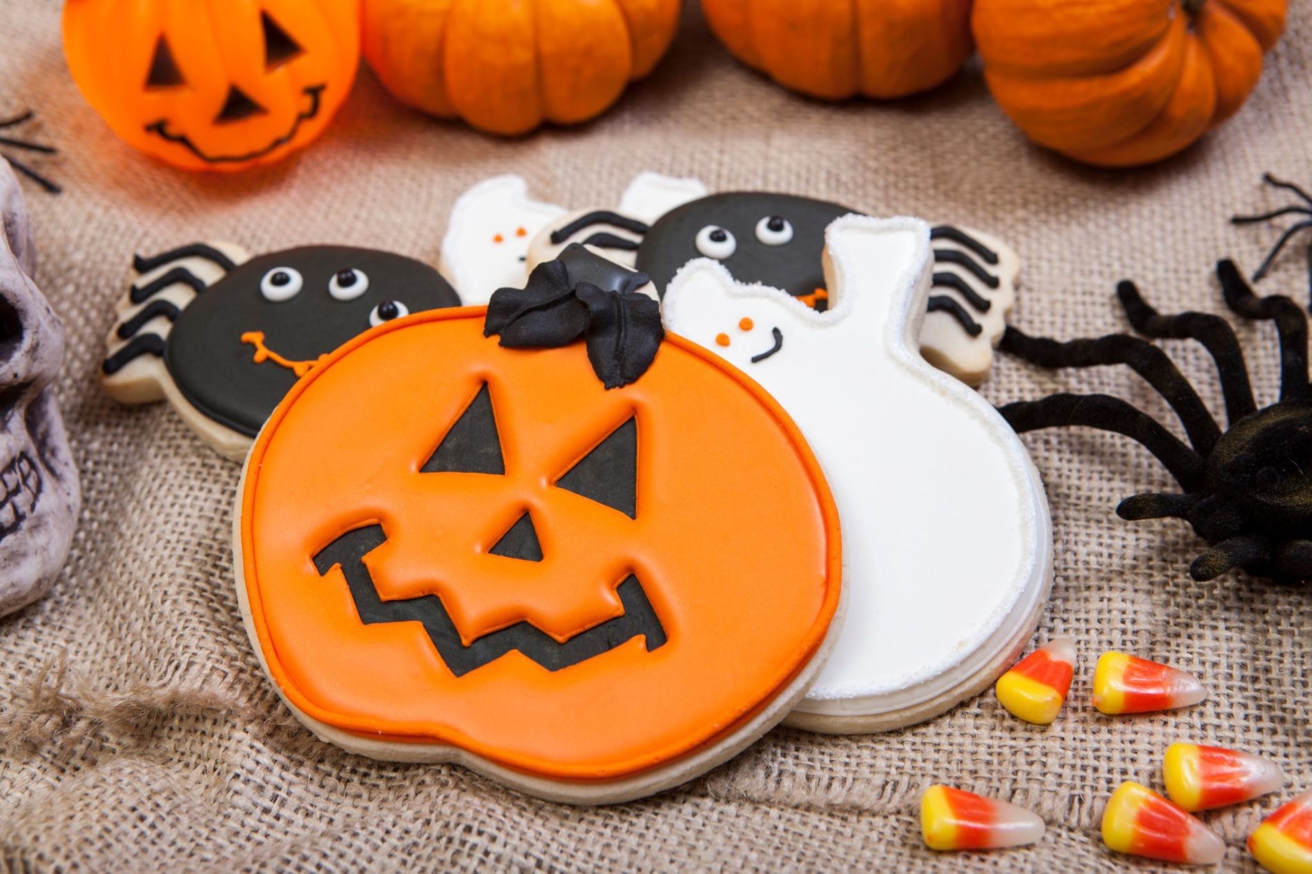 Receta de galletas de Halloween