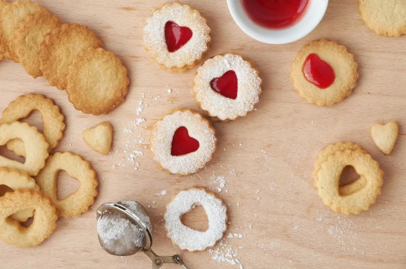 Receta de galletas de harina de almendras