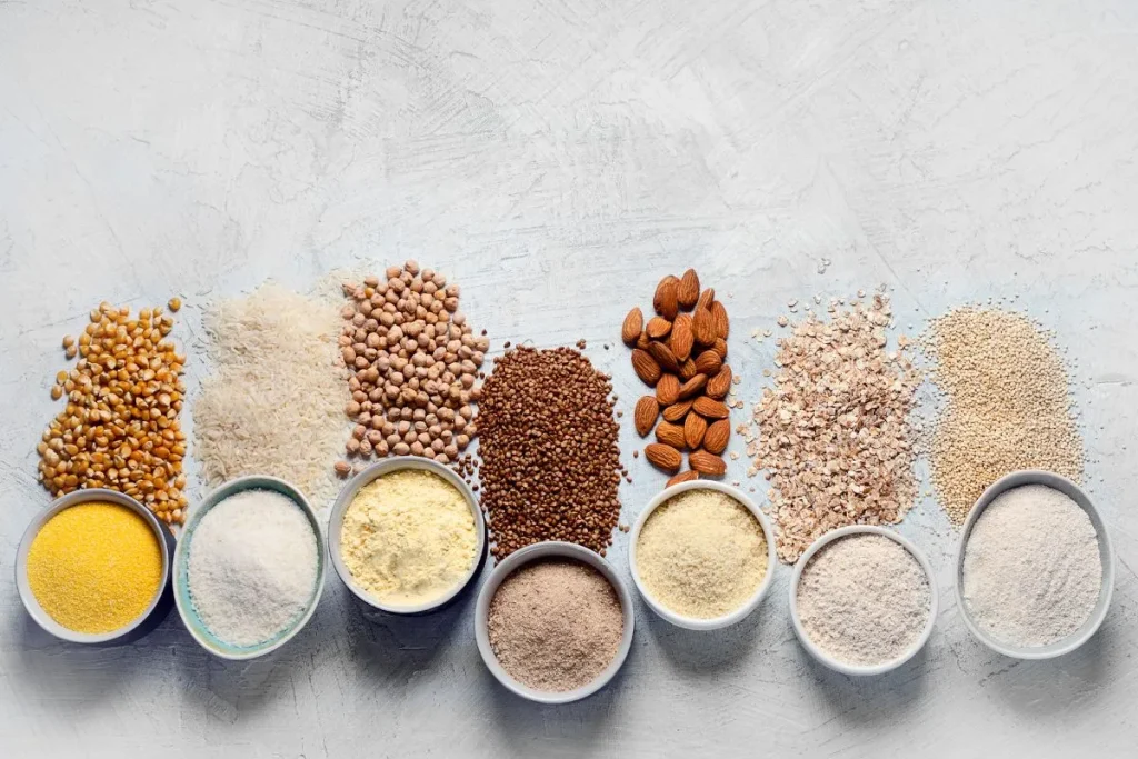 tipos de harinas para celiacos
